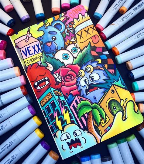 Pin By Daxx Art On Vexx Doodles In 2019 Graffiti Drawing Doodle Art Drawing Art Sketches