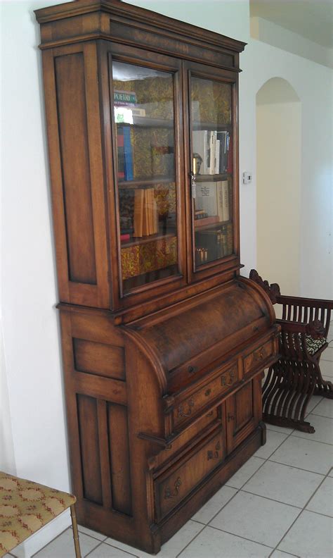 Sold sold vintage secretary desk shabby chic desk country | etsy. Kaepa: Reclaimed wood desk hutch