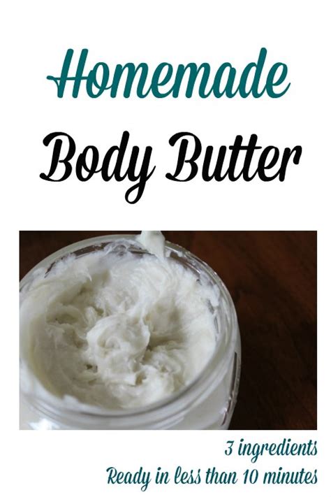 Homemade Body Butter Body Butters Body Lotion Beauty