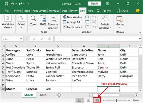 89 How To Add Page Break In Excel Learn Ms Excel Tutorial Share