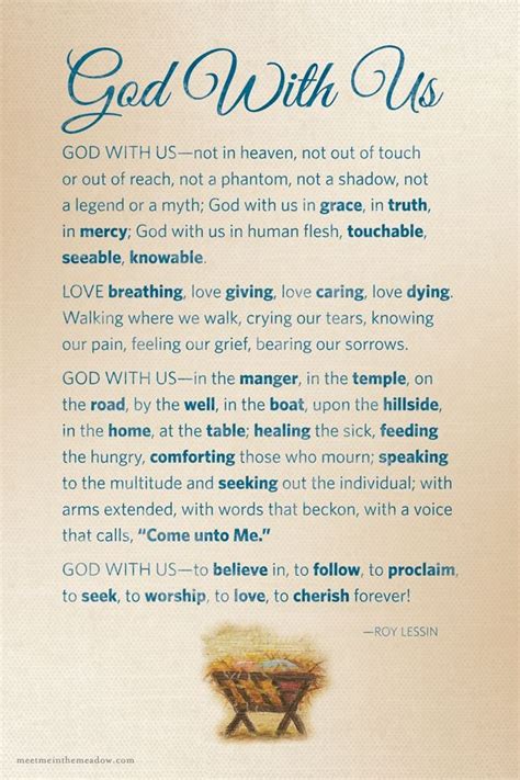 He showed this love in that while we were still sinners, he sent his son to the cross that we might find life in him. Meet Me In The MeadowShare It: Free Resources for You to ...