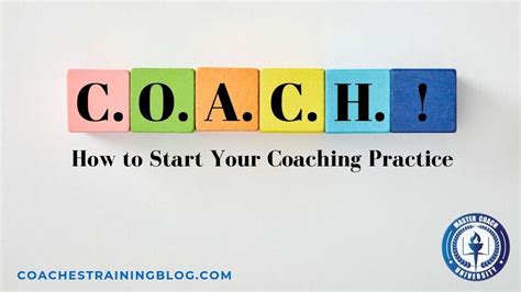 Additionally, having a specific passion or cause that you're working towards can help open doors that may be closed due based on a body feature that. C.O.A.C.H! How to Start Your Coaching Practice | Coaching ...