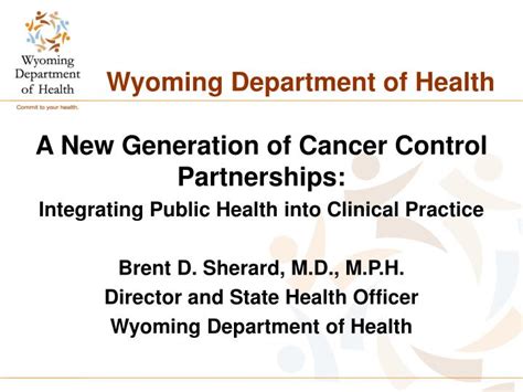 Ppt Wyoming Department Of Health Powerpoint Presentation Free Download Id1084378