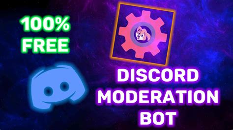 Discord Moderation Bot Working New One 2021 100 Free Discord Bot