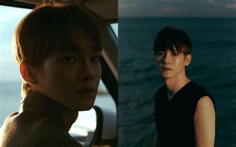 Exo S Chen Unveils Sentimental Concept Photos At The Beach For His 3rd Solo Mini Album Last