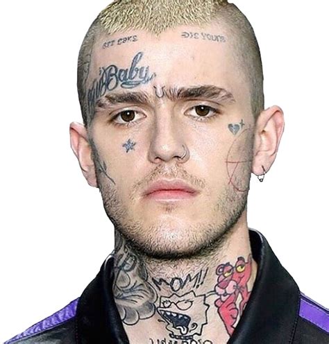 lil peep face tattoos png my xxx hot girl