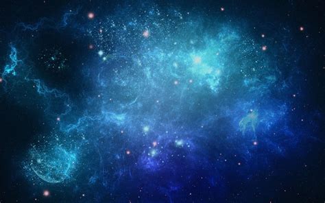 91 Blue Galaxy Wallpapers On Wallpapersafari