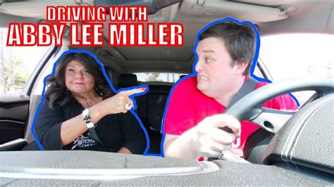 abby lee miller teaches me to drive youtube