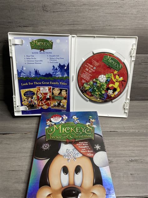 Mickey S Twice Upon A Christmas Dvd Ebay