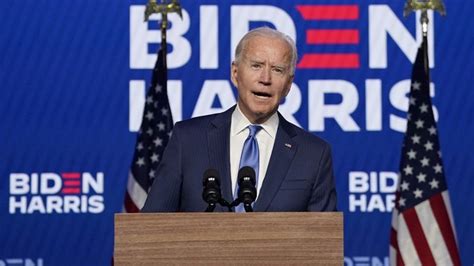 Joe Biden Urges Unity In Speech As His Lead Grows In Presidential Race