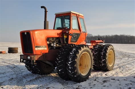 1977 Allis Chalmers 7580 Tractor 6146 Hrs 4wd 184 38 Tires With