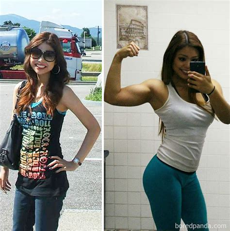 10 Unbelievable Beforeand After Fitness Transformations Show How Long It