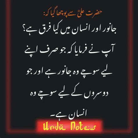 حضرت علی نے فرمایا Urdu Notes Hazrat Ali Quotes Ki Naseehat