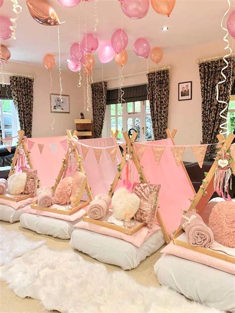Rose Gold Pink And White Birthday Party Ideas Photo 1 Of 16
