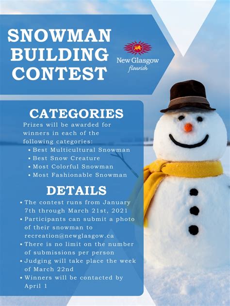Snowman Building Contest 03172021 Na Na Community Event What