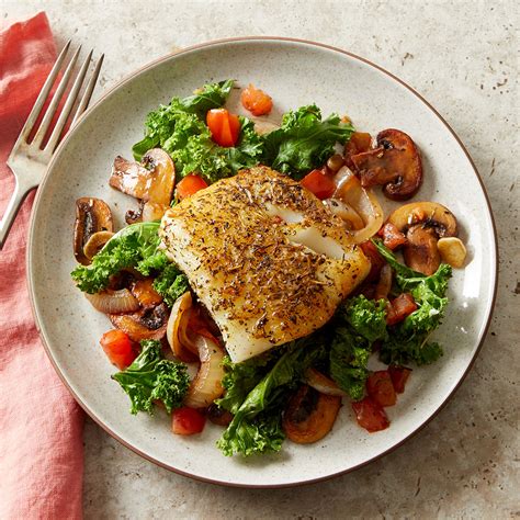 View top rated diabetic fish recipes with ratings and reviews. Herby Mediterranean Fish with Wilted Greens & Mushrooms ...