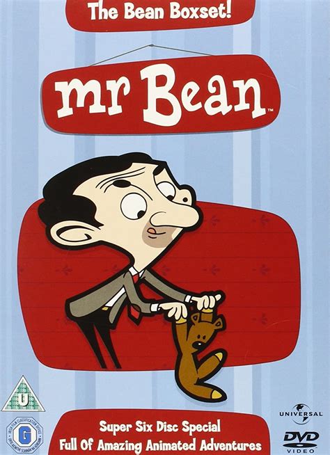 Mr Bean The Animated Series Volumes Dvd Amazon Co Uk Rowan Atkinson Rowan Atkinson