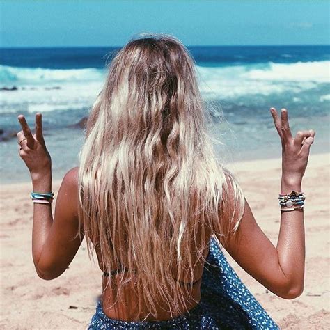 Beached Out And Salty Thesaltyblonde By Cafeorganicbali Surfhair Surfergirlfashion Surf