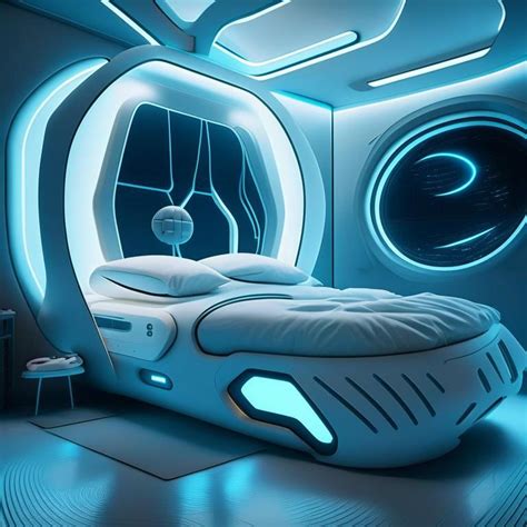 Futuristic Bed By Pickgameru On Deviantart
