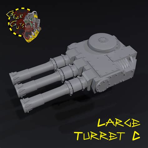 Large Turret C Gear Guts Mek Shop
