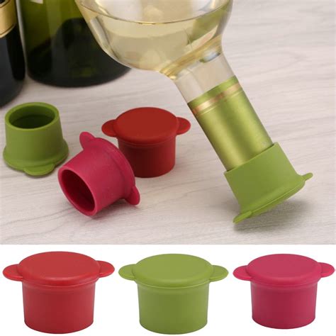 1 Piece Novelty Silicone Wine Bottle Stopper Beer Cap Seal Cover