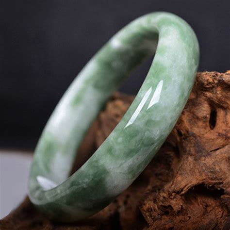 Real Grade A Natural Jade Bangle Women Healing Jewelry Genuine Chinese
