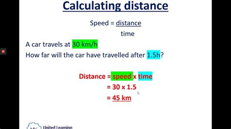 To calculate your distance from the lightning in feet, just round 1,129 up to 1130 and multiply the number of seconds by 1130. Finding time and distance using speed equation - YouTube