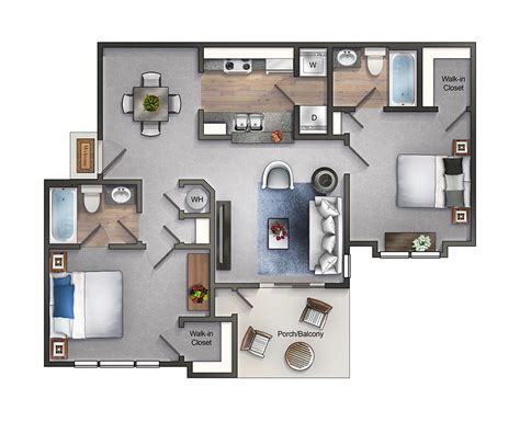 Floor Plans Collingwood Apartments