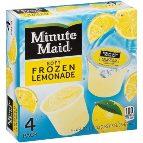 Minute Maid Soft Frozen Lemonade 4 Ct King Soopers
