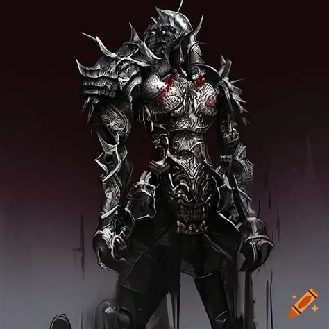 Digital Art Of A Demon Knight