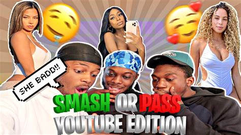 Smash Or Pass Youtuber Edition Ft Tiana Musarra Riley Simpson Lala Baptiste Youtube