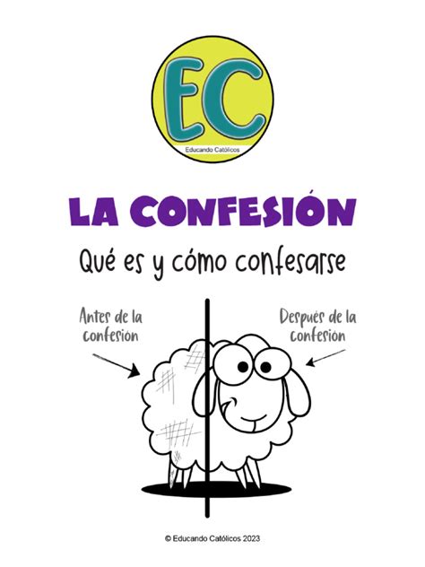 Recursos Católicos Jóvenes Confesión Educando Catolicos Pdf