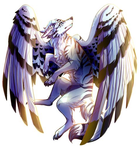 Angel Ice Wolf By Paisleyproductions On Deviantart