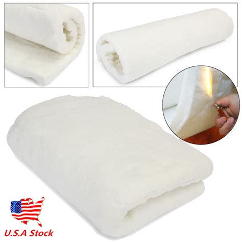 Ceramic Fiber Insulation Blanket Wool High 2600f Thermal Ceramics 1x24