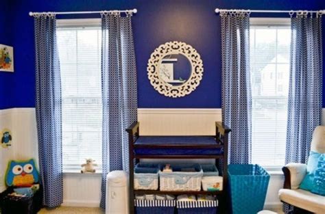 Blue&white bedroom speedbuild adopt me roblox. Blue And White Nursery Bedroom Design For A Boy | Kidsomania