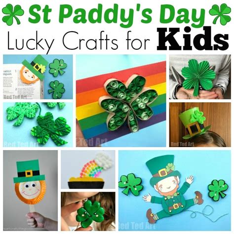 Saint Patricks Day Crafts Easy St Patrick S Day Crafts For Kids Red
