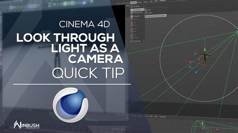 Cinema 4d Look Through Light As If Its A Camera Youtube