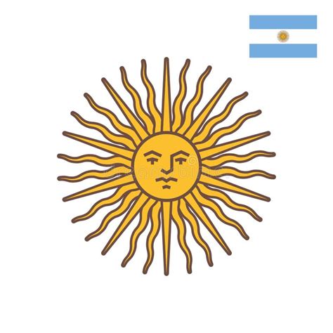 Argentina Sun Symbol Stock Illustrations 1338 Argentina Sun Symbol