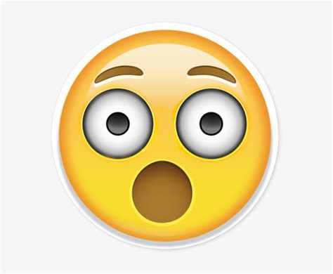 Shocked Emoji Png Image Surprise Emoji Transparent Background