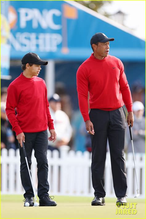 Tiger Woods And Son Charlie Play In Another Tournament Together Despite