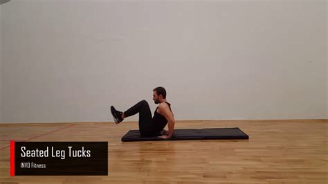 Ab Exercises Seated Leg Tucks Youtube