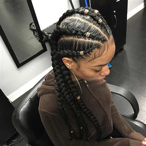 This is a style that a lot of people celebrities who have rocked cornrow braids hairstyles. 31 Cornrow Styles to Copy for Summer | Braids with ...