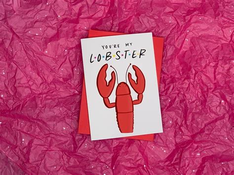 Youre My Lobster Friends Inspired Valentines Day Etsy In 2021