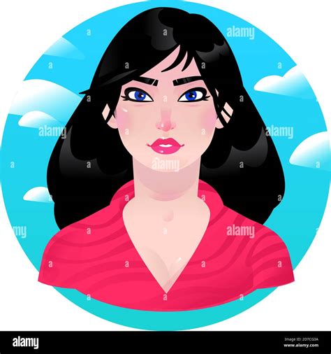 Asian Woman Face Expression Stock Vector Images Alamy
