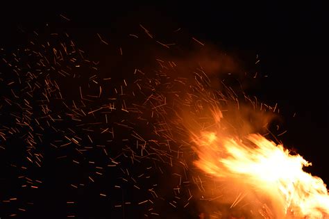 Free Images Night Sparkler Flame Darkness Yellow Bonfire Heat Burn Hot Sparks Fire