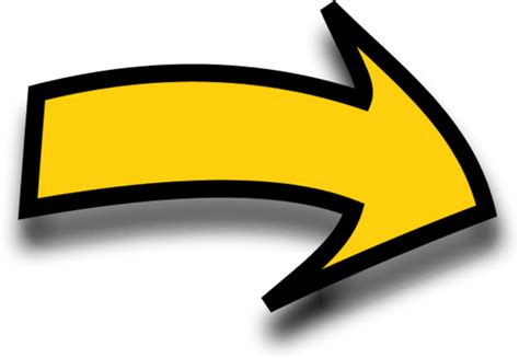 Yellow Squiggly Arrow Clipart 10 Free Cliparts Download Images On