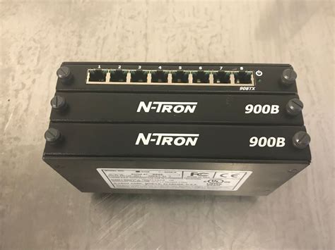 Lot Of N Tron 900b Industrial Ethernet Switch