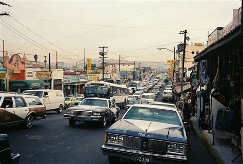 Tijuana Mexico 1989 Vintage Photography Street View Worldwide