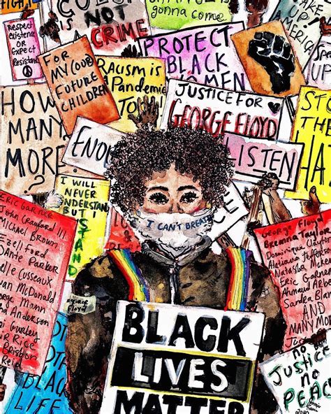 Black Lives Matter Art Print Digital Prints Blm Art Print Etsy In