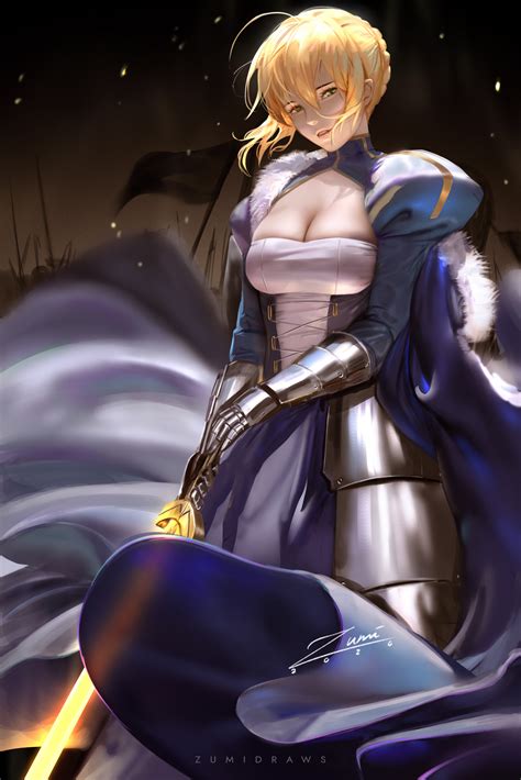 Wallpaper Saber Fate Grand Order Fate Grand Order Fate Series Anime Girls Fan Art Fantasy